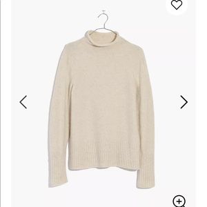 Madewell Inland Turtleneck Sweater in Coziest Yarn